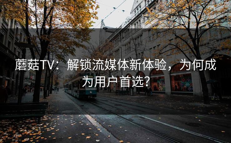 蘑菇TV：解锁流媒体新体验，为何成为用户首选？